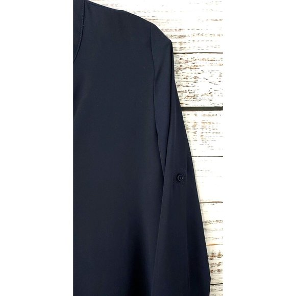 Outback Red Small Blue Multi-Layered Button Accented Loose Top Women's - Picture 5 of 10